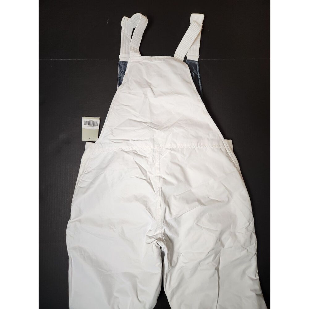 SkiGear Insulated Bib Overalls Women's Size Large White - Picture 4 of 14